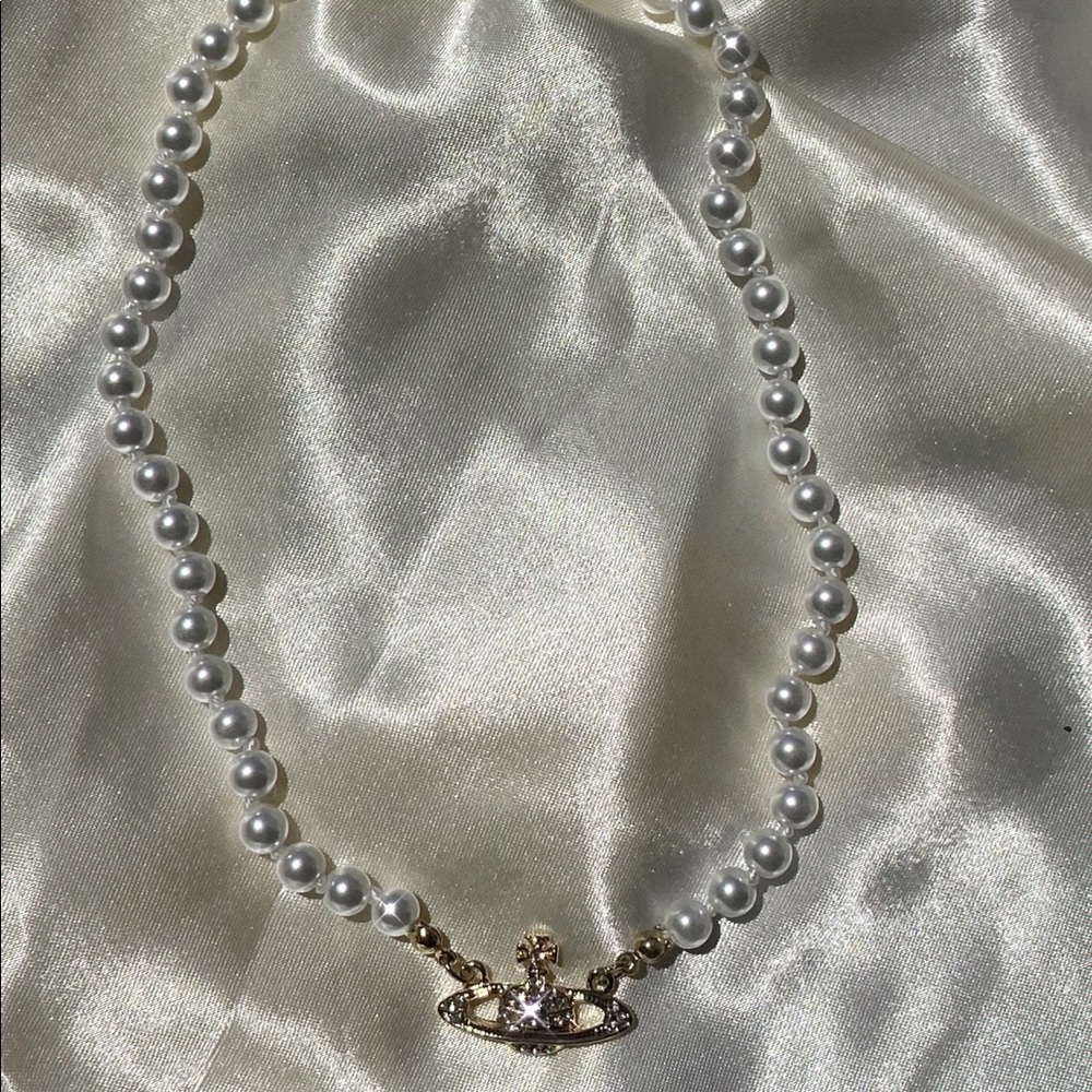 Pearl Planet Choker